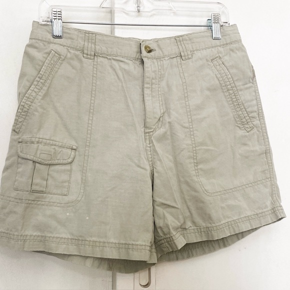 Columbia Pants - Columbia Women's 100% Cotton Khaki Cargo Shorts 12